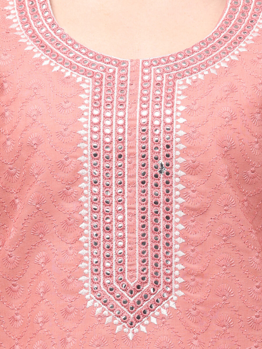 Aronita Women Thread Work  Pure Cotton Suit Set - Image 7